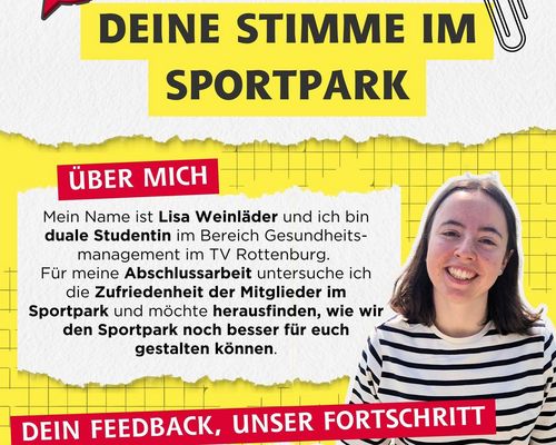 Mach mit - Deine Stimme im Sportpark!