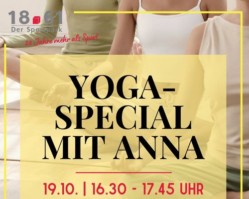 Yoga-Special mit Anna am 19.10.25