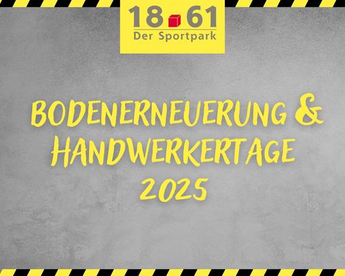 Bodenerneuerungen und Handwerkertage 2025