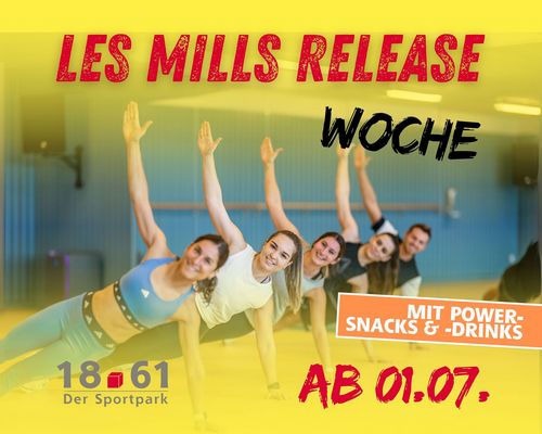 Les Mills Release Woche ab 01.07.24