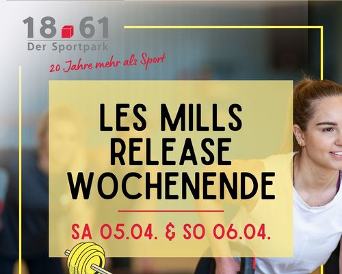 Les Mills Release meets Cross Tower – Fit in den Frühling am 05.04 & 06.04.