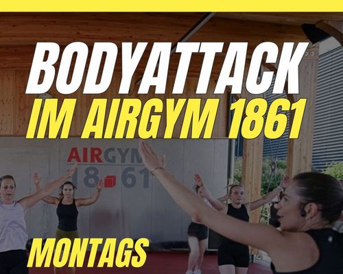 Bodyattack jetzt auch Outdoor im AirGym 1861