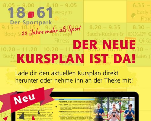 Der neue Kursplan ist da!