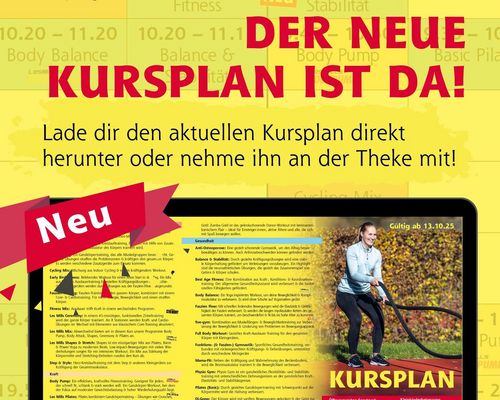 Der neue Kursplan ist da!